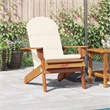 vidaXL Adirondack Patio Chair with Cushions Solid Wood Acacia