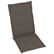 vidaXL Folding Patio Chairs 6 pcs with Cushions Solid Acacia Wood