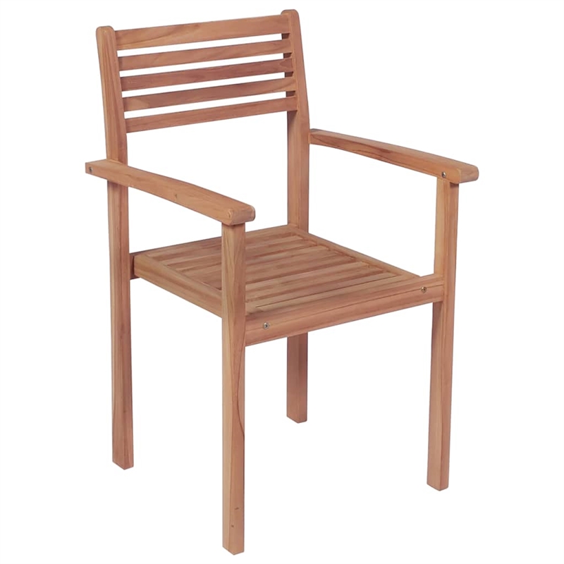 vidaXL Patio Chairs 2 pcs with Light Blue Cushions Solid Teak Wood