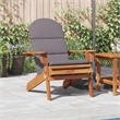 vidaXL Adirondack Patio Chair with Cushions Solid Wood Acacia