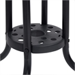 vidaXL Patio Table Black 27.6