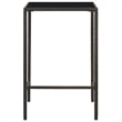 vidaXL Patio Bar Table Brown 27.6