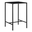 vidaXL Patio Bar Table Black 27.6