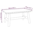vidaXL Coffee Table 35.4