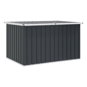 vidaXL Patio Storage Box Anthracite 58.7&quotx39&quotx36.6