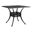 vidaXL Patio Table Black 35.4