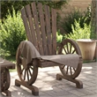 vidaXL Patio Adirondack Chairs 4 pcs Solid Wood Fir