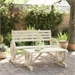 vidaXL 2 Piece Patio Lounge Set Solid Wood Fir