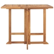 vidaXL Folding Patio Dining Table 35.4
