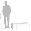 vidaXL Coffee Table 39.4