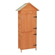 vidaXL Patio Storage Cabinet Brown 16.7