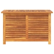vidaXL Garden Storage Box with Louver 35.4