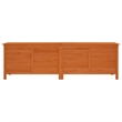 vidaXL Patio Storage Box Brown 78.1