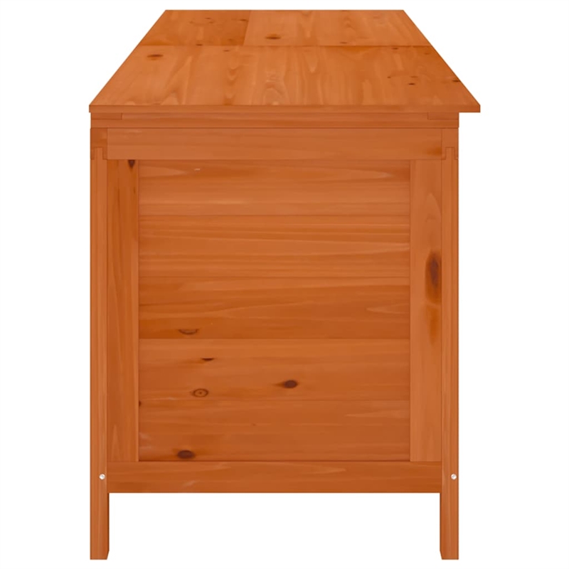 vidaXL Patio Storage Box Brown 78.1