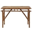 vidaXL Folding Patio Table 45.3