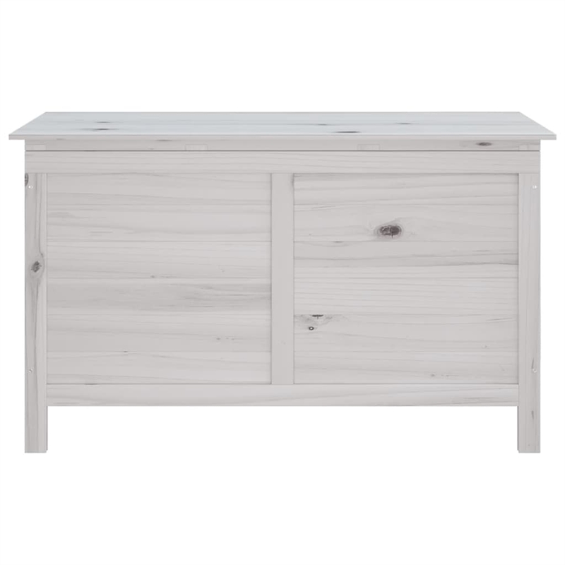 vidaXL Patio Storage Box White 39