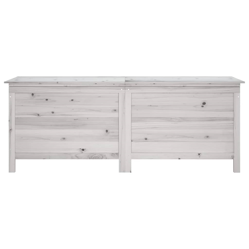 vidaXL Patio Storage Box White 59.1