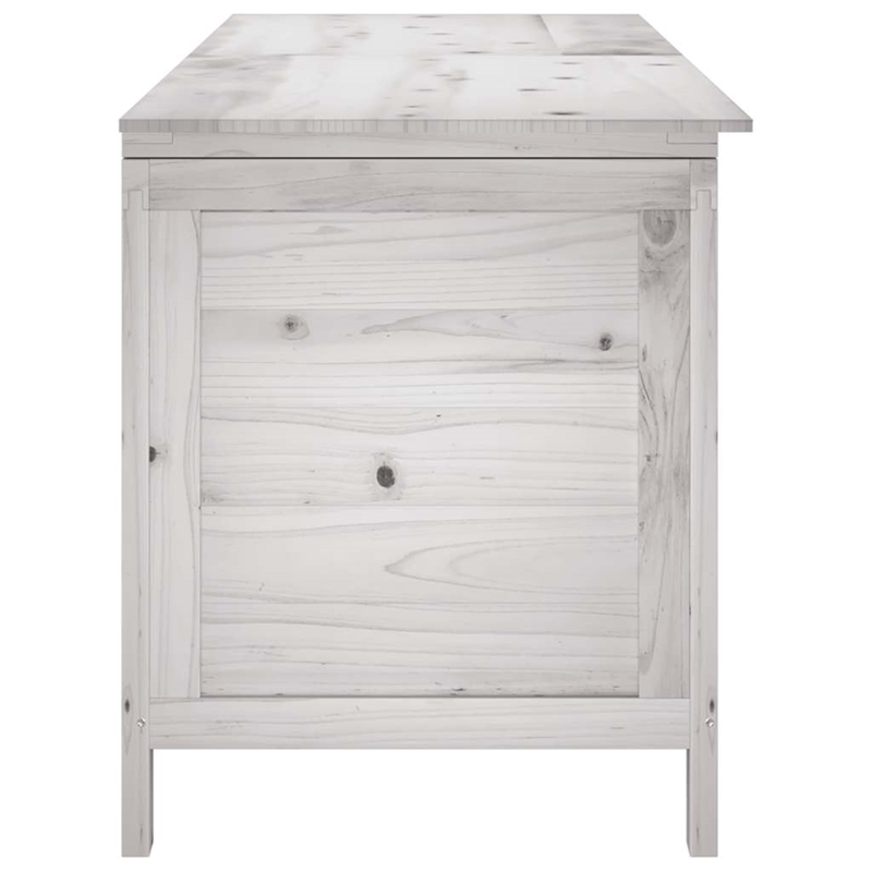 vidaXL Patio Storage Box White 59.1