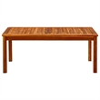 vidaXL Patio Coffee Table 43.3