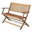vidaXL Patio Bench 47.2