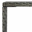 vidaXL Patio Bar Table Gray 27.6