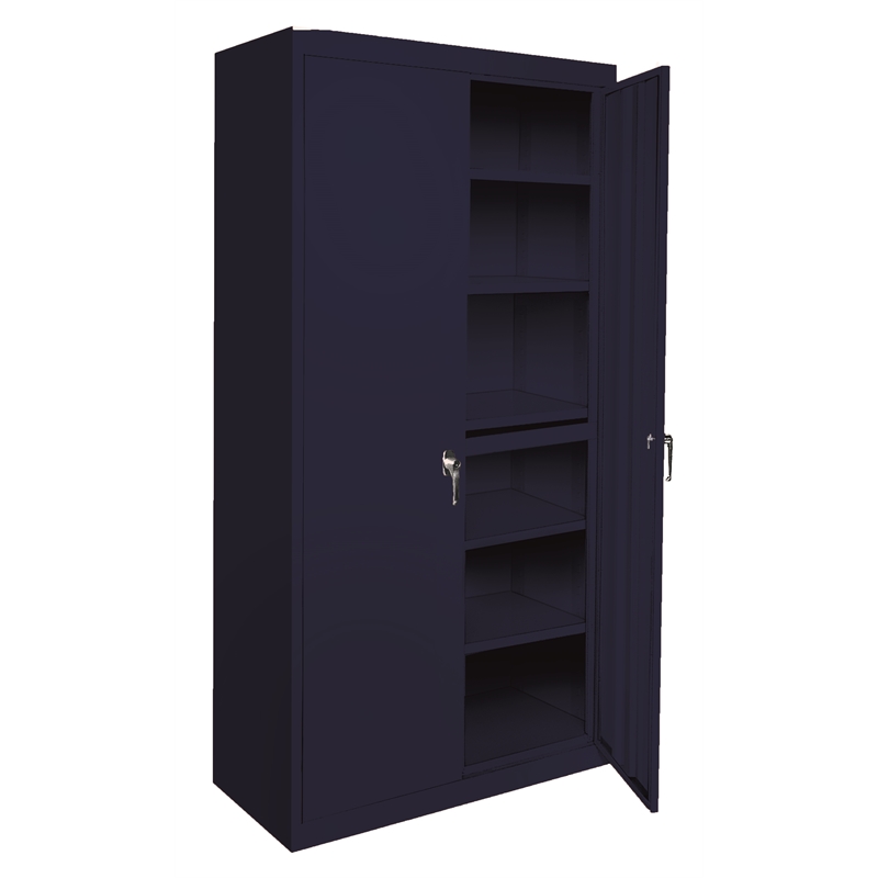 Steel Cabinets USA AAH-5 Series Adjustable Storage Cabinet in Navy