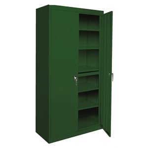 Steel Cabinets USA AAH-5 Magnum Series Adjustable Storage Cabinet in Green