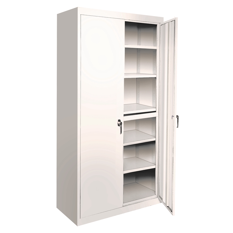 Steel Cabinets USA AAH-5 Magnum Series Adjustable Storage Cabinet in White
