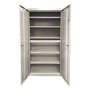 Steel Cabinets USA Storage Masters-5 in Almond