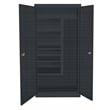 Steel Cabinets USA Janitorial Cabinet in Black
