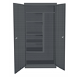 Steel Cabinets USA Janitorial Cabinet in Charcoal