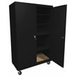 Steel Cabinets USA Mobile Storage Cabinet in Black