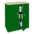Steel Cabinets USA Counter High Cabinet in Green