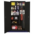 Steel Cabinets USA All Purpose Combination Cabinet in Black