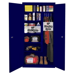 Steel Cabinets USA All Purpose Combination Cabinet in Navy