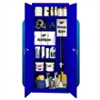 Steel Cabinets USA Janitorial Cabinet in Blue