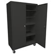 Steel Cabinets USA Mobile Storage Cabinet in Charcoal