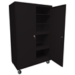 Steel Cabinets USA Mobile Storage Cabinet in Black