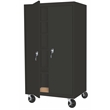 Steel Cabinets USA Mobile Storage Cabinet in Charcoal