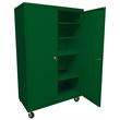 Steel Cabinets USA Mobile Storage Cabinet in Green