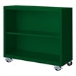 Steel Cabinets USA Mobile Bookcase in Green