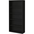 Steel Cabinets USA Stationary Bookcase in Black