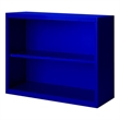 Steel Cabinets USA Stationary Bookcase in Blue