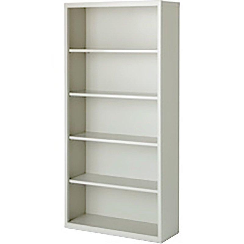 Steel Cabinets USA Stationary Bookcase in Almond