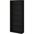 Steel Cabinets USA Stationary Bookcase in Black