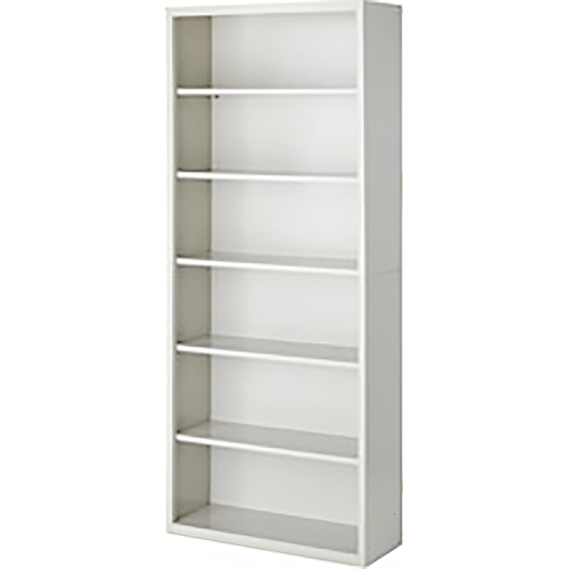 Steel Cabinets USA Stationary Bookcase in Almond