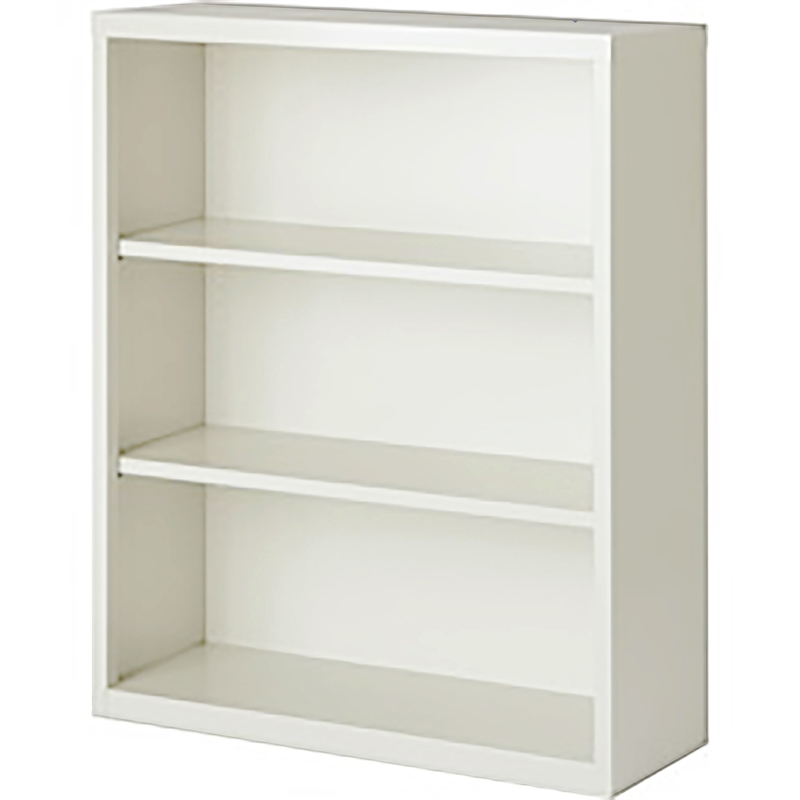 Steel Cabinets USA Stationary Bookcase in Almond