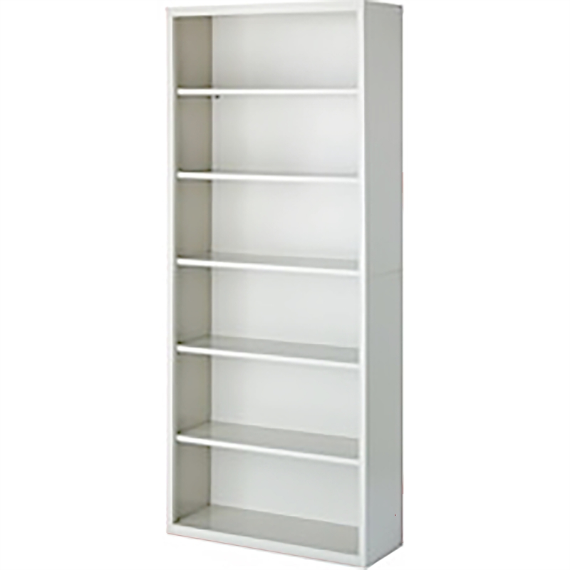 Steel Cabinets USA Stationary Bookcase in White