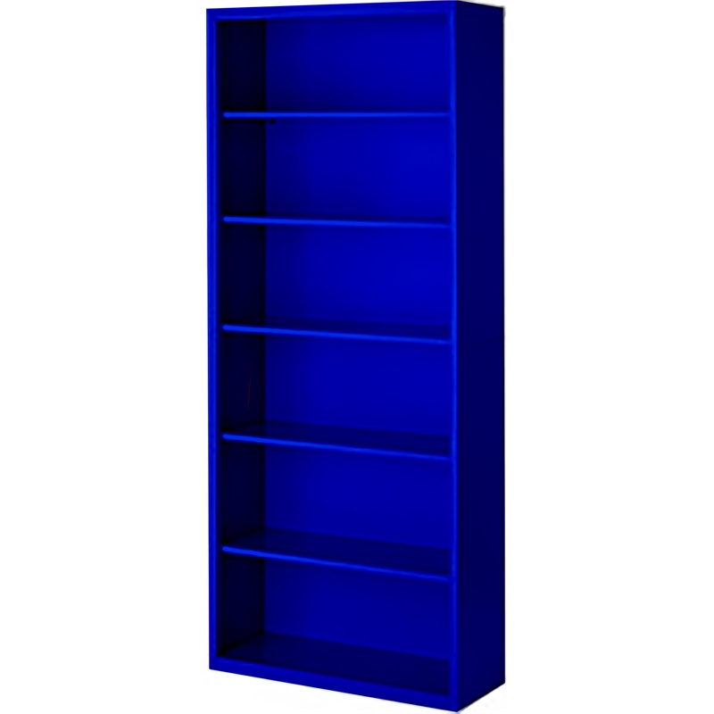 Steel Cabinets USA Stationary Bookcase in Blue
