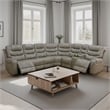 Star Home Living Breathing leather Max Power Recliner Set with Strong Sense